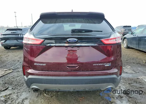 2019 Ford Edge Titanium from USA, damaged, VIN 2FMPK4K94KBC60488